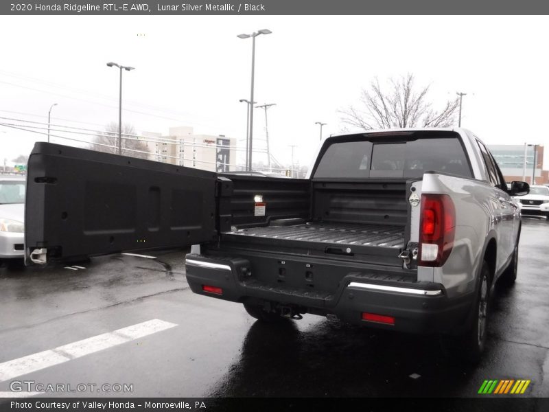 Lunar Silver Metallic / Black 2020 Honda Ridgeline RTL-E AWD