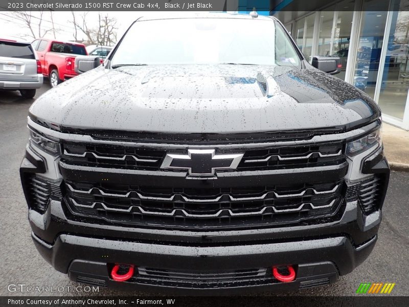 Black / Jet Black 2023 Chevrolet Silverado 1500 RST Crew Cab 4x4