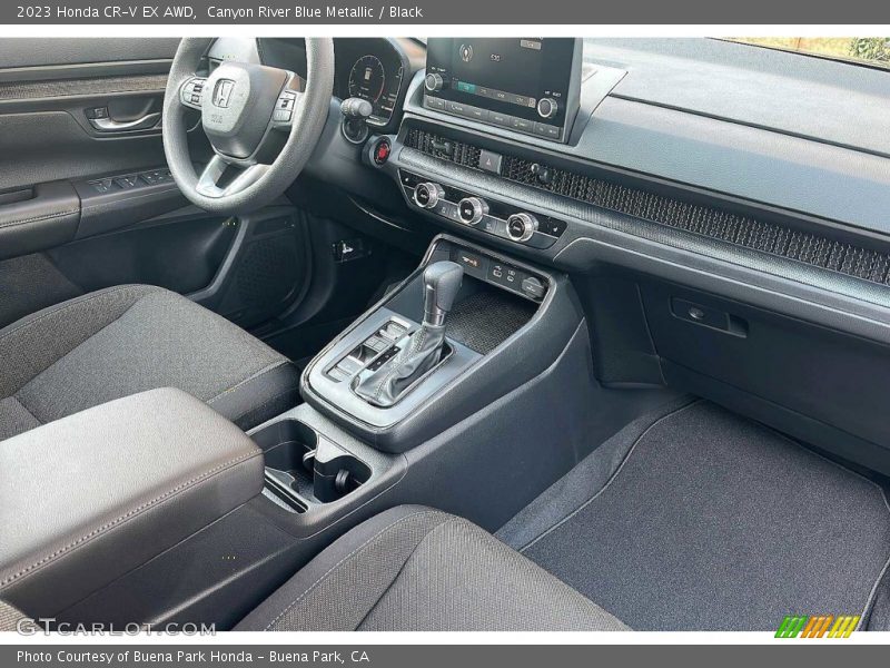 Canyon River Blue Metallic / Black 2023 Honda CR-V EX AWD