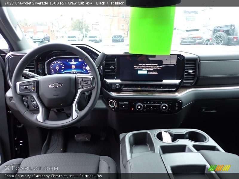 Front Seat of 2023 Silverado 1500 RST Crew Cab 4x4