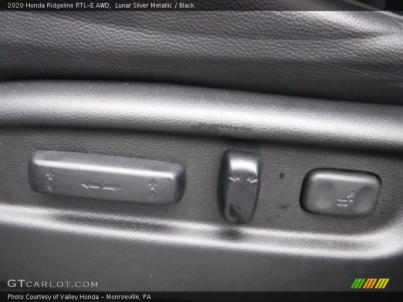 Lunar Silver Metallic / Black 2020 Honda Ridgeline RTL-E AWD