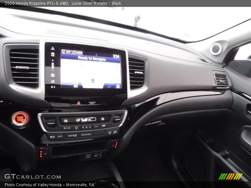 Lunar Silver Metallic / Black 2020 Honda Ridgeline RTL-E AWD