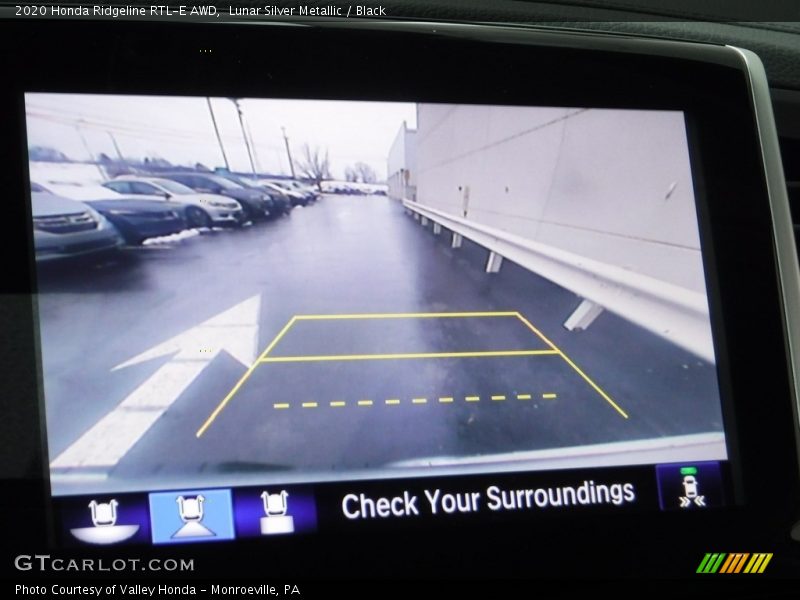 Lunar Silver Metallic / Black 2020 Honda Ridgeline RTL-E AWD