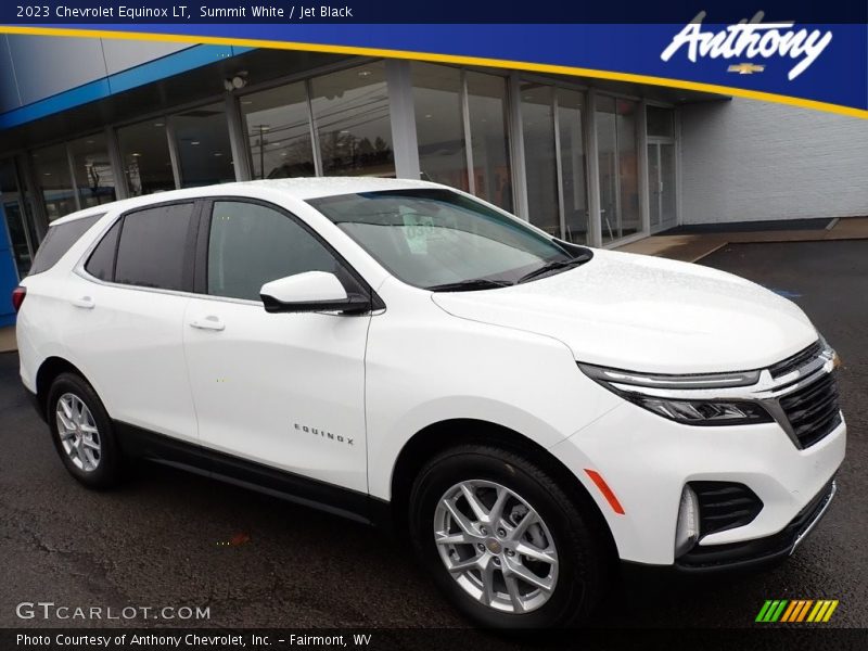 Summit White / Jet Black 2023 Chevrolet Equinox LT