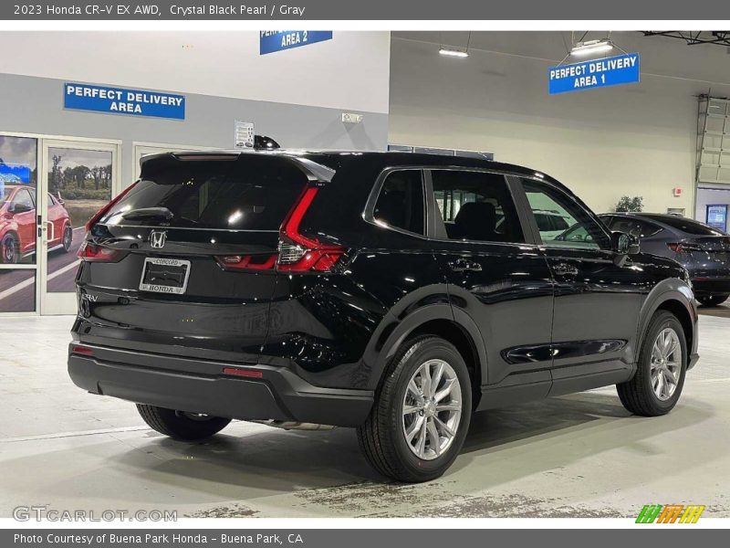 Crystal Black Pearl / Gray 2023 Honda CR-V EX AWD