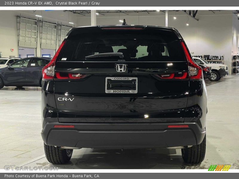 Crystal Black Pearl / Gray 2023 Honda CR-V EX AWD