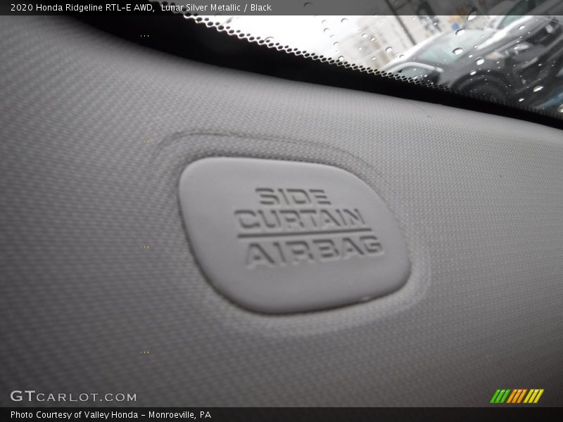 Lunar Silver Metallic / Black 2020 Honda Ridgeline RTL-E AWD