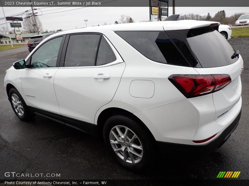 Summit White / Jet Black 2023 Chevrolet Equinox LT