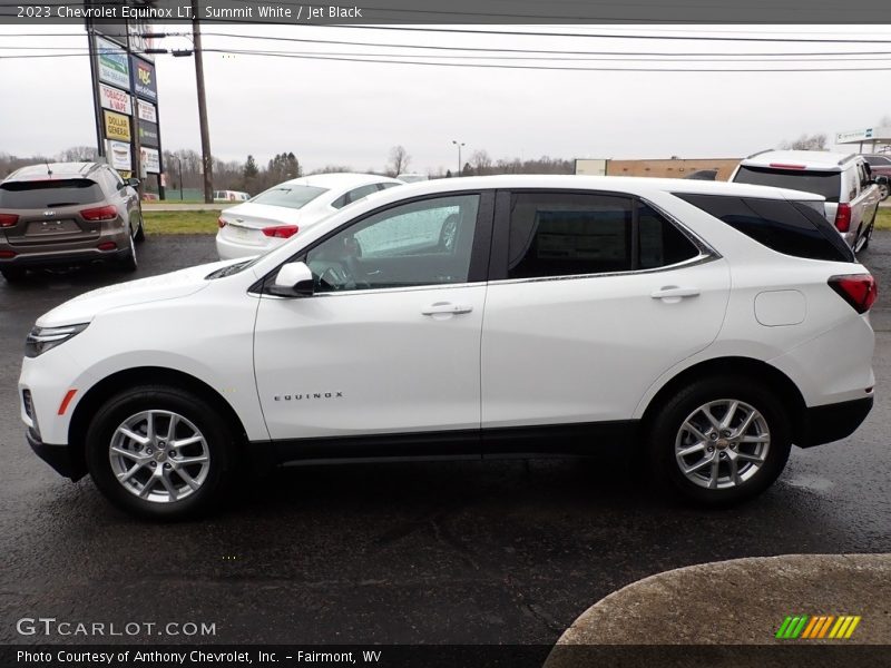 Summit White / Jet Black 2023 Chevrolet Equinox LT