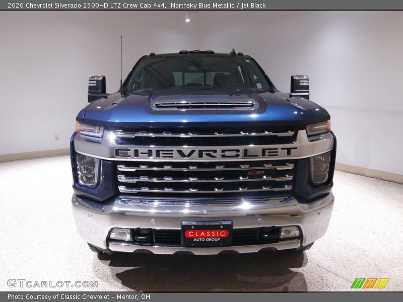 Northsky Blue Metallic / Jet Black 2020 Chevrolet Silverado 2500HD LTZ Crew Cab 4x4