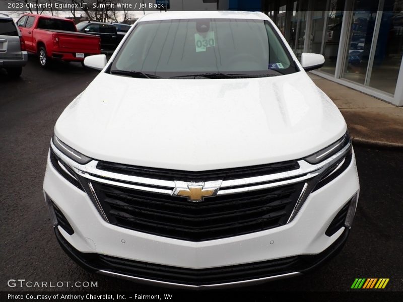 Summit White / Jet Black 2023 Chevrolet Equinox LT