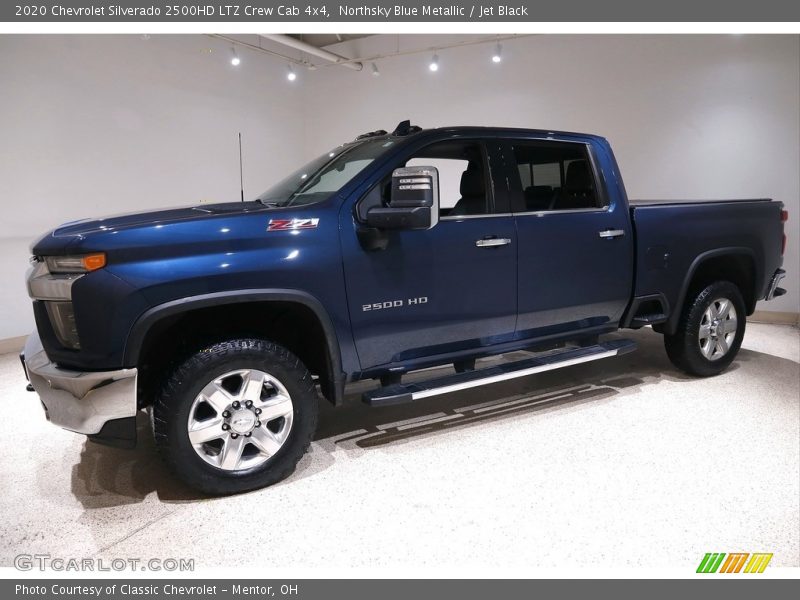 Northsky Blue Metallic / Jet Black 2020 Chevrolet Silverado 2500HD LTZ Crew Cab 4x4