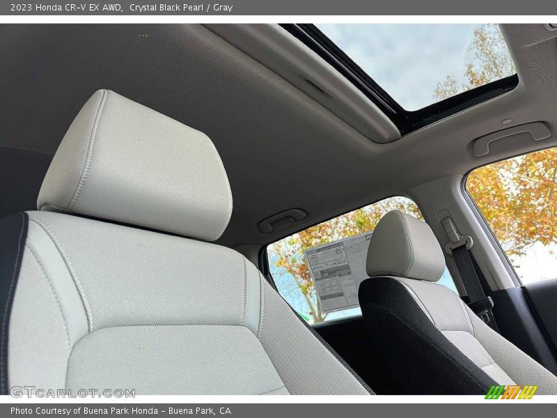 Crystal Black Pearl / Gray 2023 Honda CR-V EX AWD