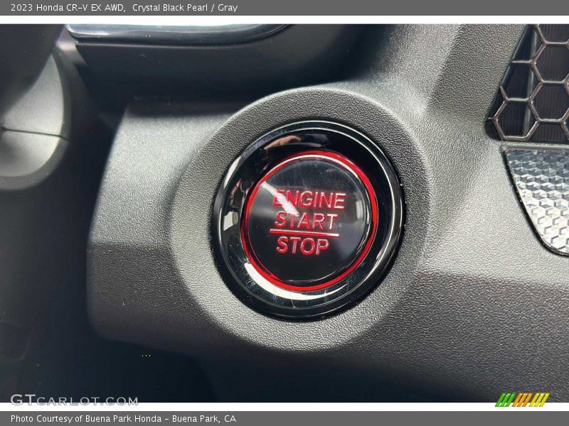 Crystal Black Pearl / Gray 2023 Honda CR-V EX AWD
