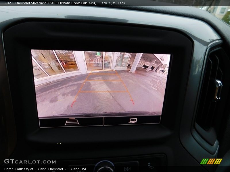 Black / Jet Black 2022 Chevrolet Silverado 1500 Custom Crew Cab 4x4