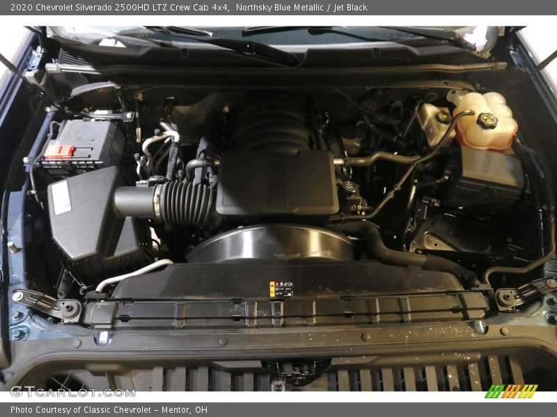 Northsky Blue Metallic / Jet Black 2020 Chevrolet Silverado 2500HD LTZ Crew Cab 4x4