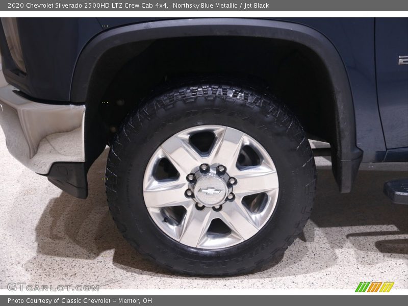 Northsky Blue Metallic / Jet Black 2020 Chevrolet Silverado 2500HD LTZ Crew Cab 4x4