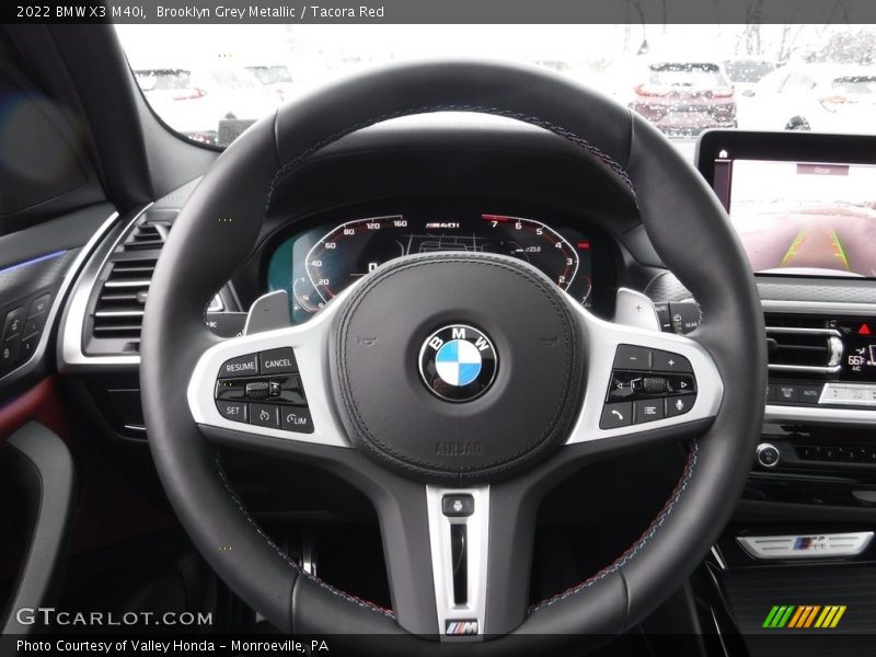  2022 X3 M40i Steering Wheel