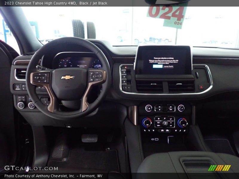 Black / Jet Black 2023 Chevrolet Tahoe High Country 4WD