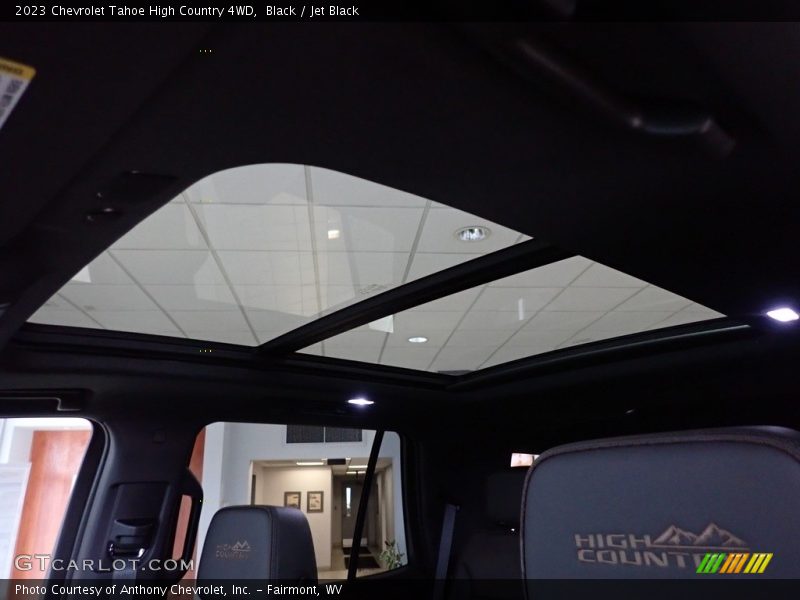 Sunroof of 2023 Tahoe High Country 4WD