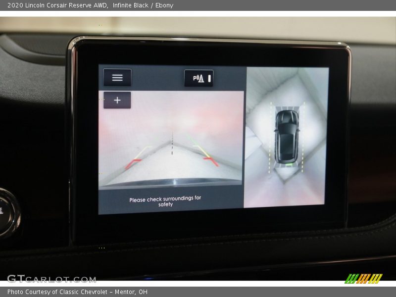Controls of 2020 Corsair Reserve AWD