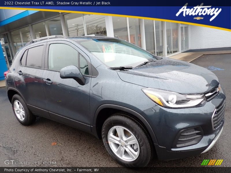 Shadow Gray Metallic / Jet Black 2022 Chevrolet Trax LT AWD