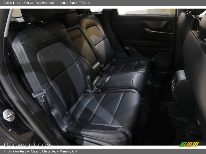 Rear Seat of 2020 Corsair Reserve AWD