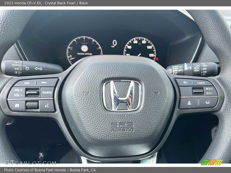 Crystal Black Pearl / Black 2023 Honda CR-V EX