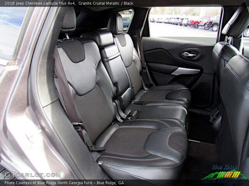 Granite Crystal Metallic / Black 2018 Jeep Cherokee Latitude Plus 4x4