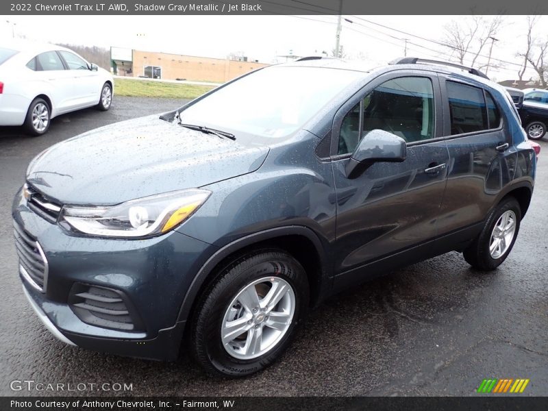 Shadow Gray Metallic / Jet Black 2022 Chevrolet Trax LT AWD