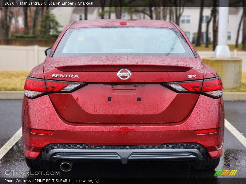 Scarlet Ember / Charcoal 2020 Nissan Sentra SR