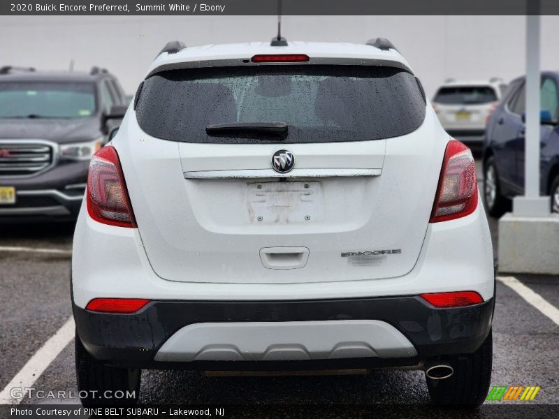 Summit White / Ebony 2020 Buick Encore Preferred