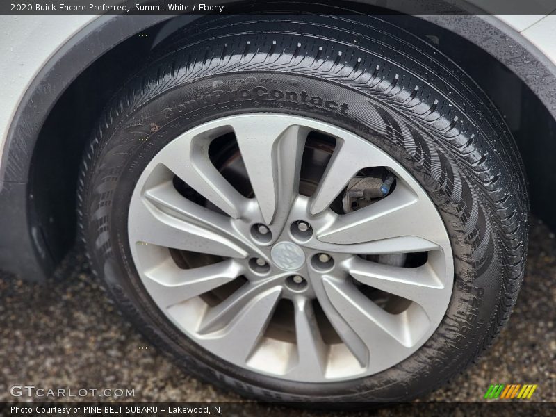 Summit White / Ebony 2020 Buick Encore Preferred