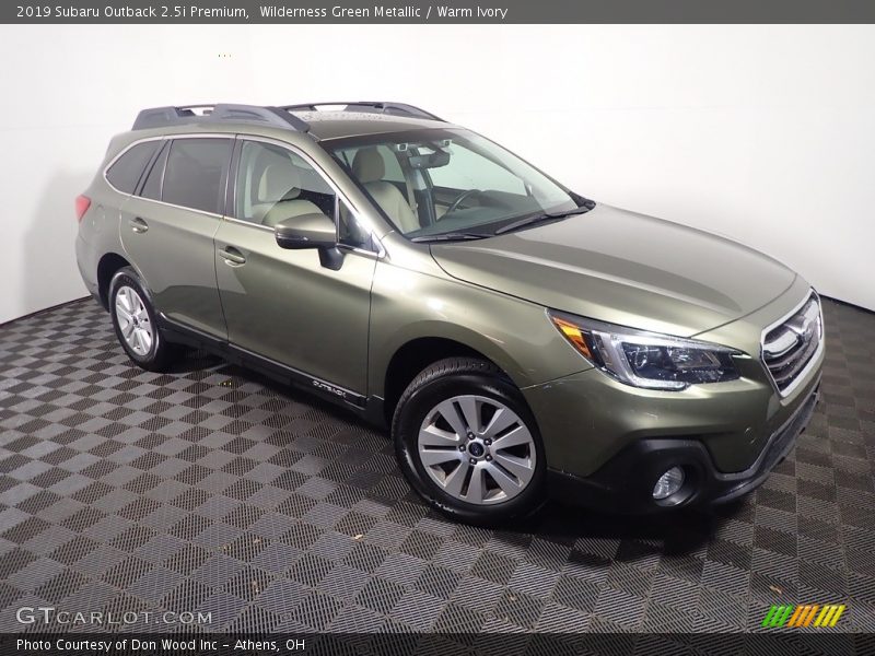 Wilderness Green Metallic / Warm Ivory 2019 Subaru Outback 2.5i Premium
