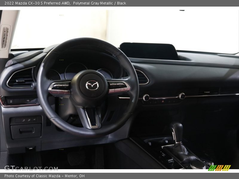 Polymetal Gray Metallic / Black 2022 Mazda CX-30 S Preferred AWD