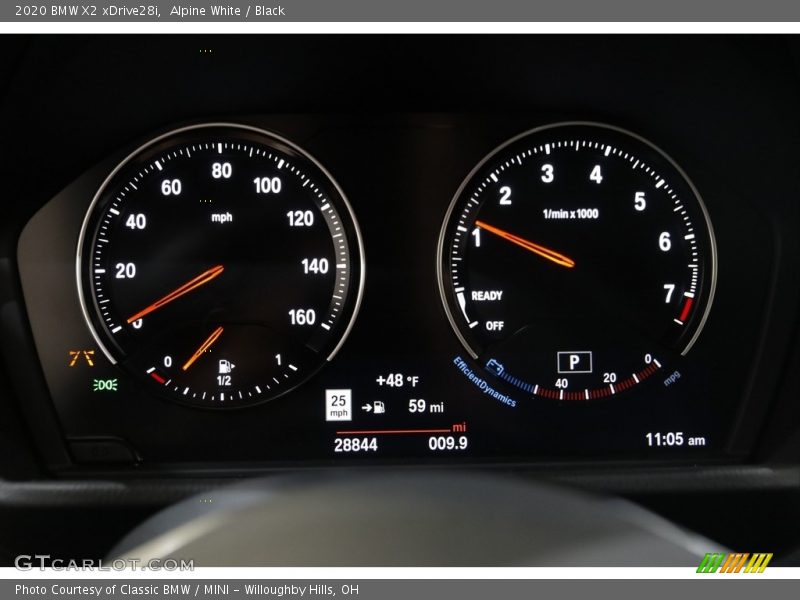 Alpine White / Black 2020 BMW X2 xDrive28i