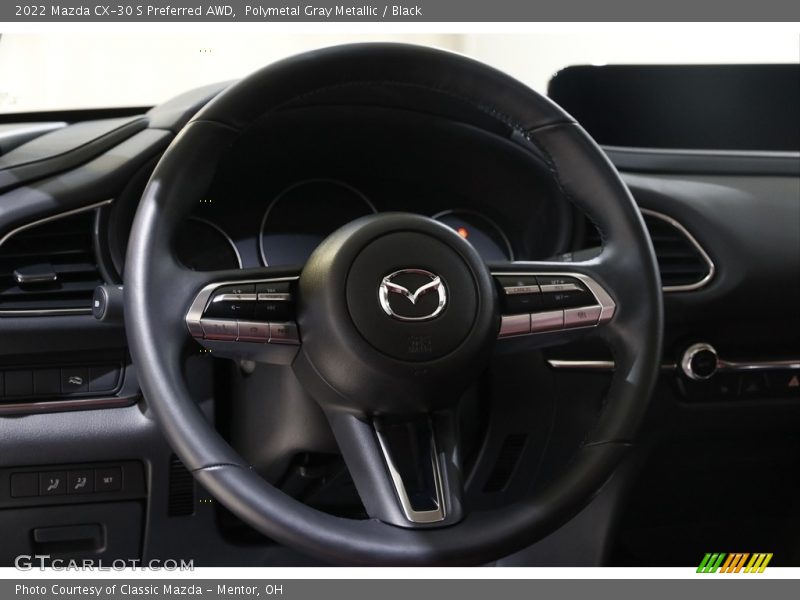 Polymetal Gray Metallic / Black 2022 Mazda CX-30 S Preferred AWD