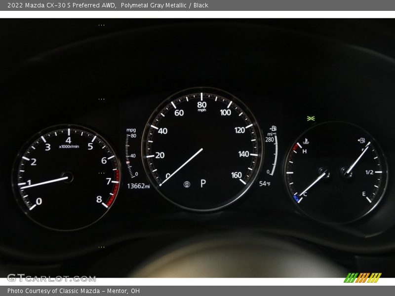 Polymetal Gray Metallic / Black 2022 Mazda CX-30 S Preferred AWD