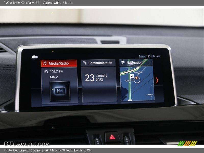 Alpine White / Black 2020 BMW X2 xDrive28i
