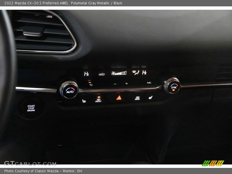 Polymetal Gray Metallic / Black 2022 Mazda CX-30 S Preferred AWD