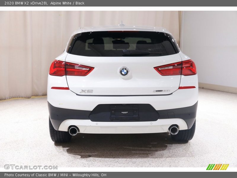 Alpine White / Black 2020 BMW X2 xDrive28i