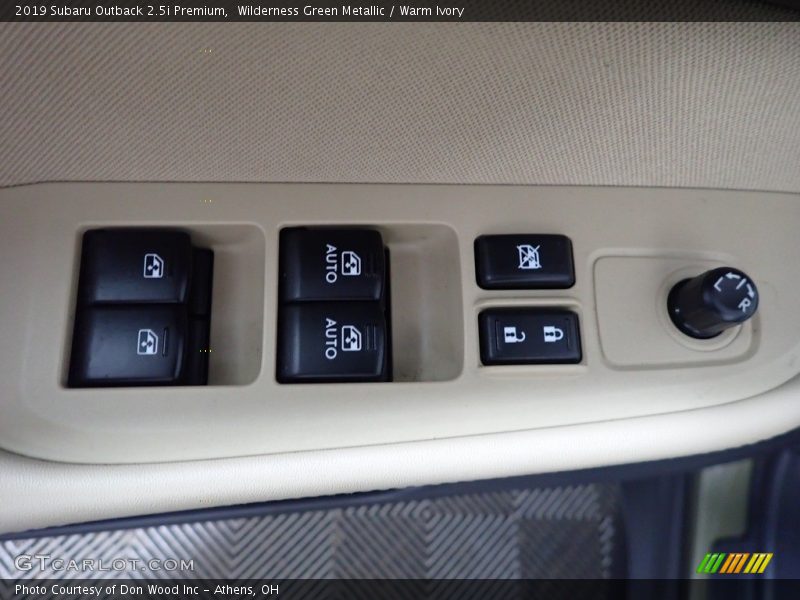 Wilderness Green Metallic / Warm Ivory 2019 Subaru Outback 2.5i Premium