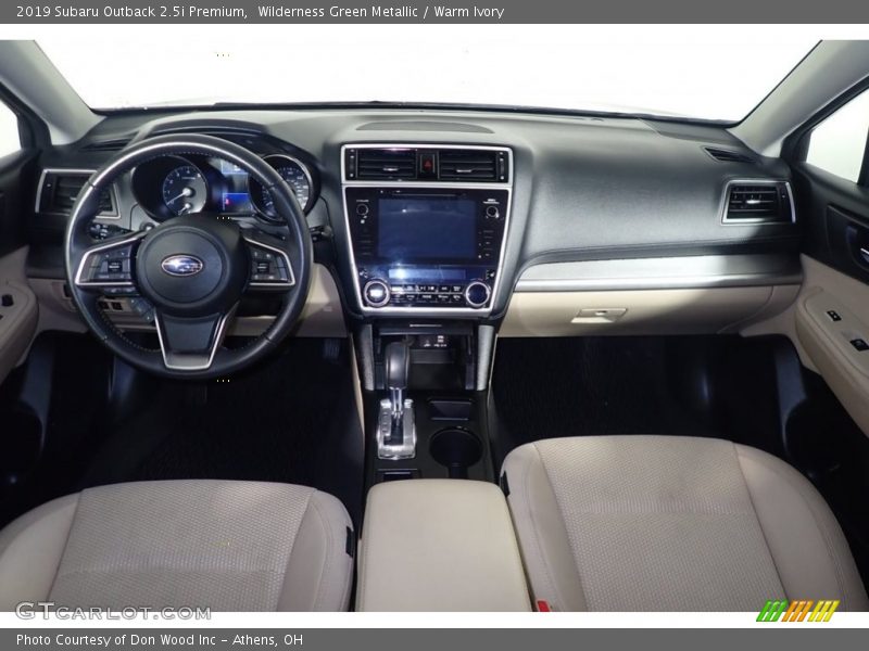 Wilderness Green Metallic / Warm Ivory 2019 Subaru Outback 2.5i Premium