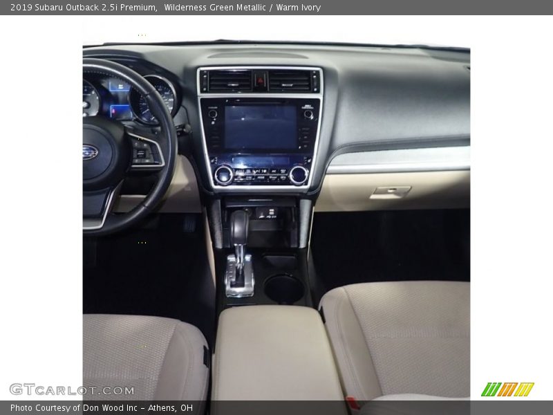 Wilderness Green Metallic / Warm Ivory 2019 Subaru Outback 2.5i Premium