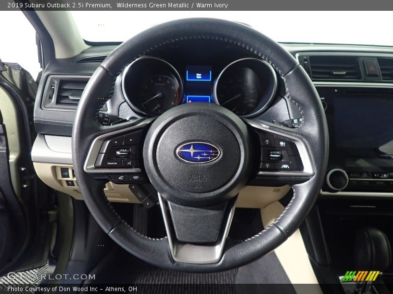 Wilderness Green Metallic / Warm Ivory 2019 Subaru Outback 2.5i Premium
