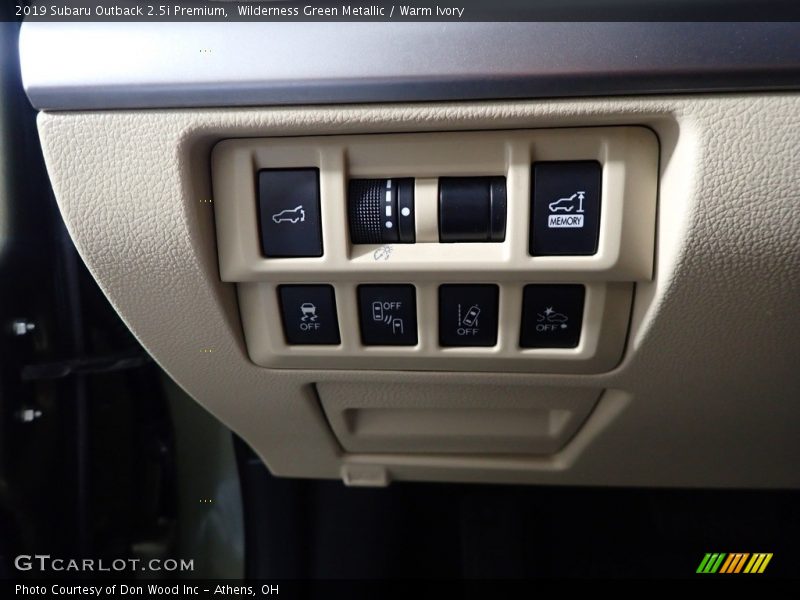 Wilderness Green Metallic / Warm Ivory 2019 Subaru Outback 2.5i Premium