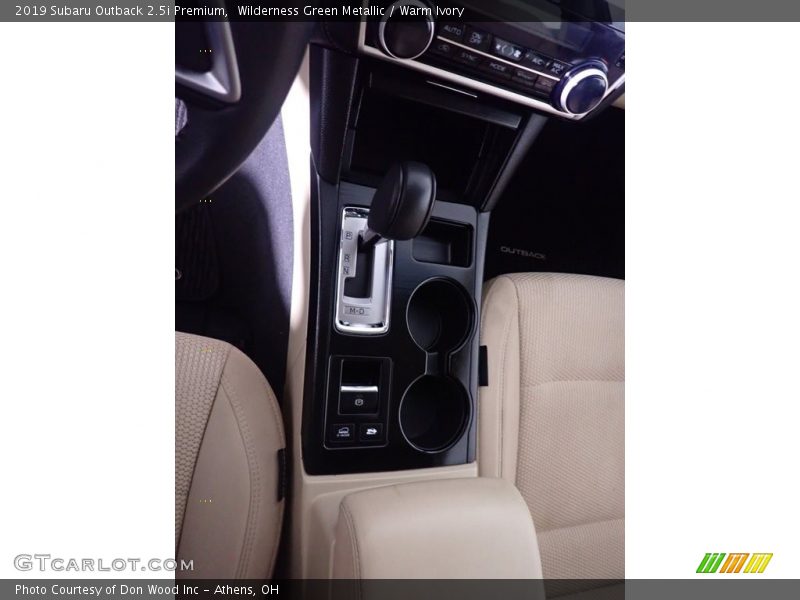 Wilderness Green Metallic / Warm Ivory 2019 Subaru Outback 2.5i Premium