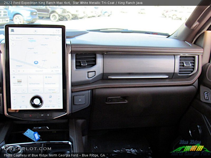 Dashboard of 2022 Expedition King Ranch Max 4x4