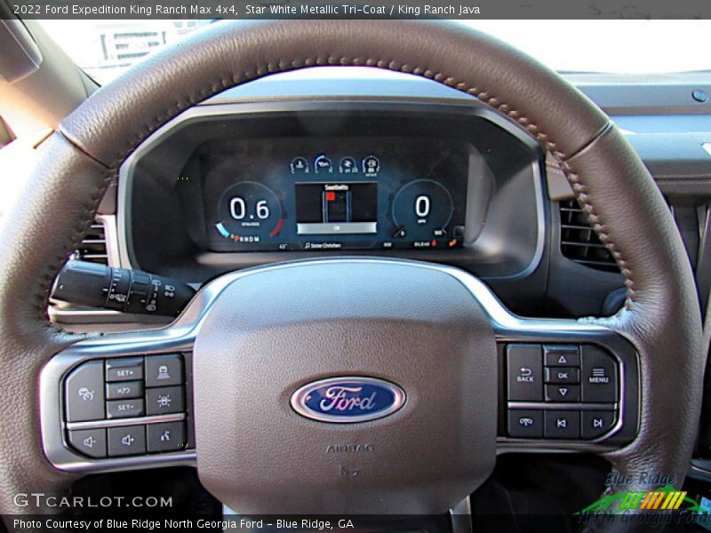  2022 Expedition King Ranch Max 4x4 Steering Wheel
