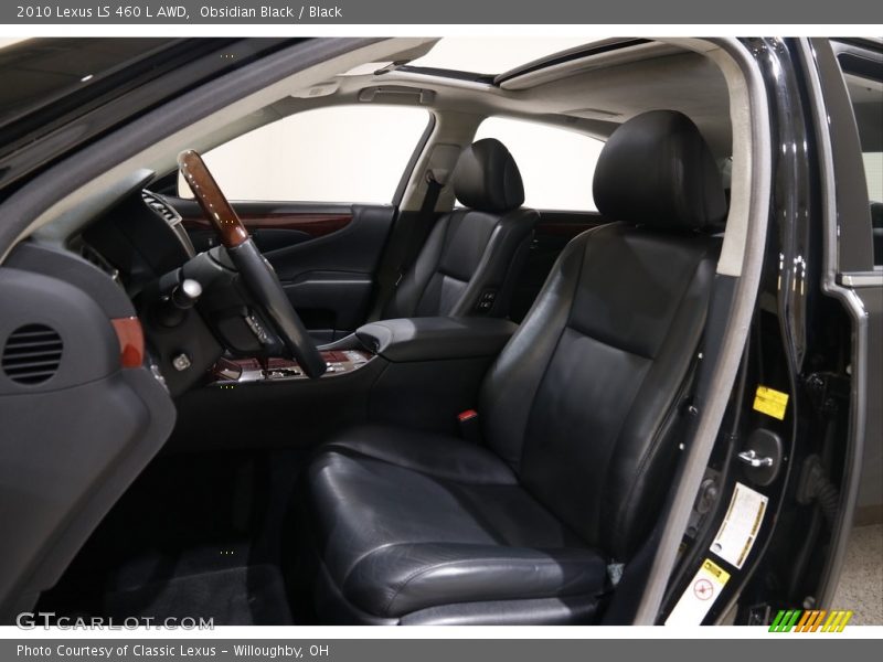Obsidian Black / Black 2010 Lexus LS 460 L AWD